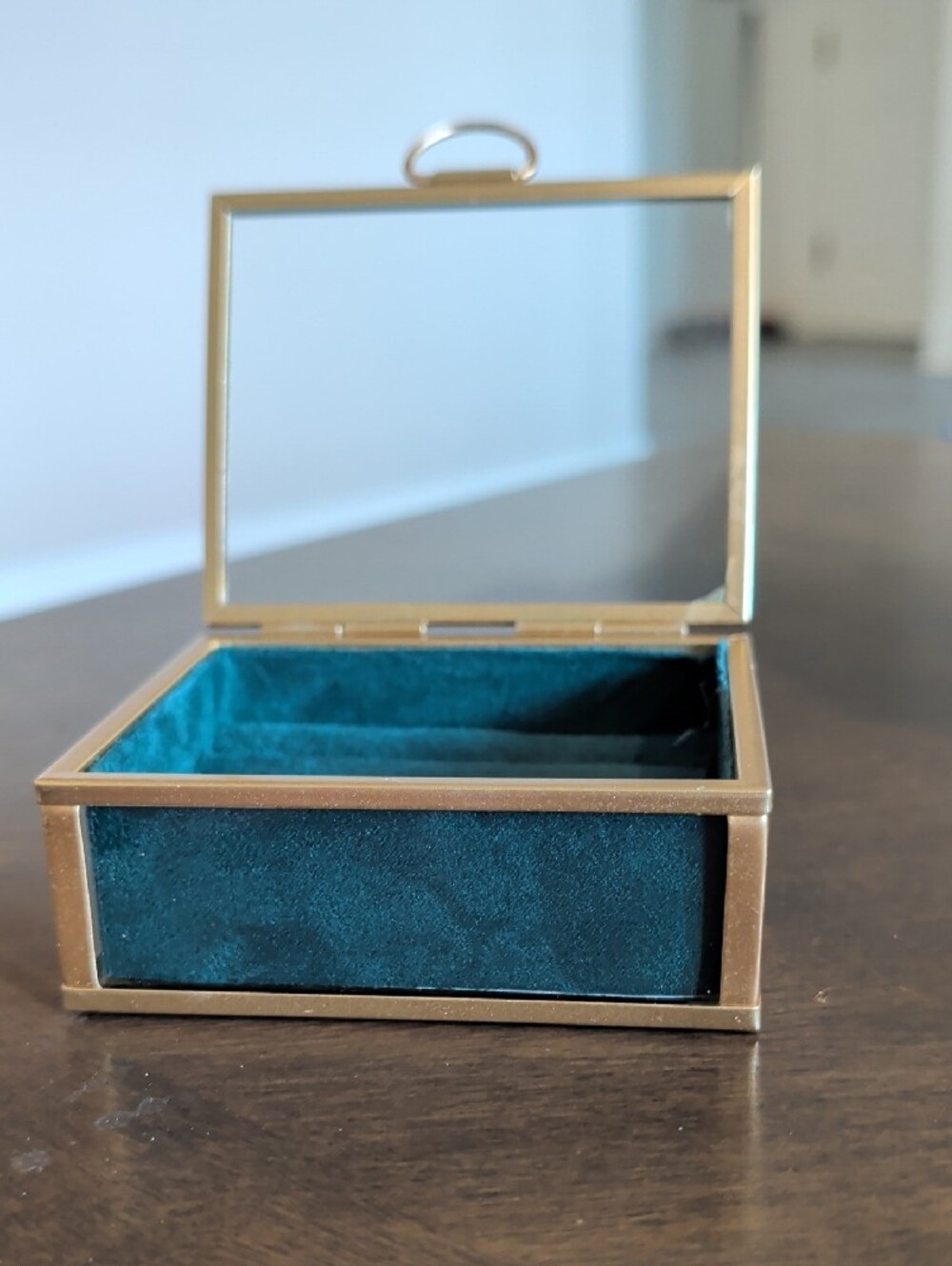 Green Ring Storage Box - Brand New
